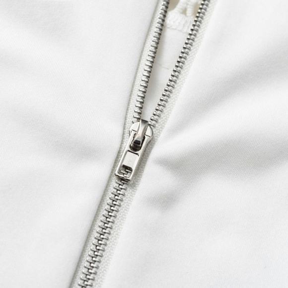 White 2 Piece Guipure Detail Skirt Set - Picture 10 of 16